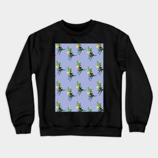 Flying away pattern Crewneck Sweatshirt